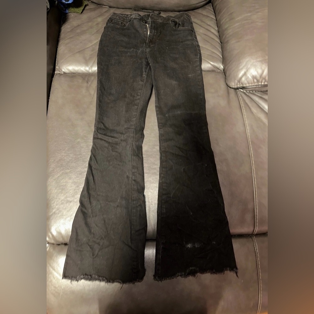 Almost Famous Black Flare Jeans